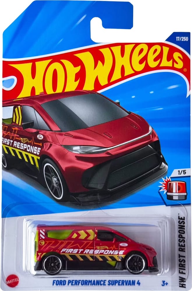 Treasure Hunt Hot Wheels Ford Performance Supervan 4 Hotwheels