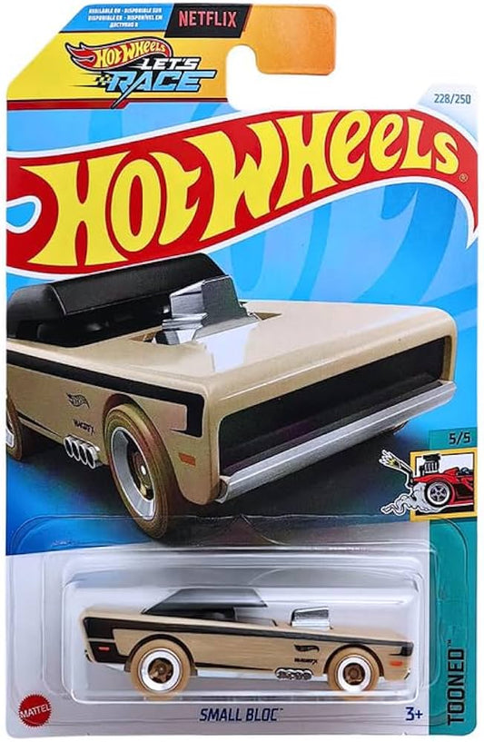 Hot Wheels Let'S Race Netlix Small Bldc Tooned For Ages 3 And Up (Wood), Beige