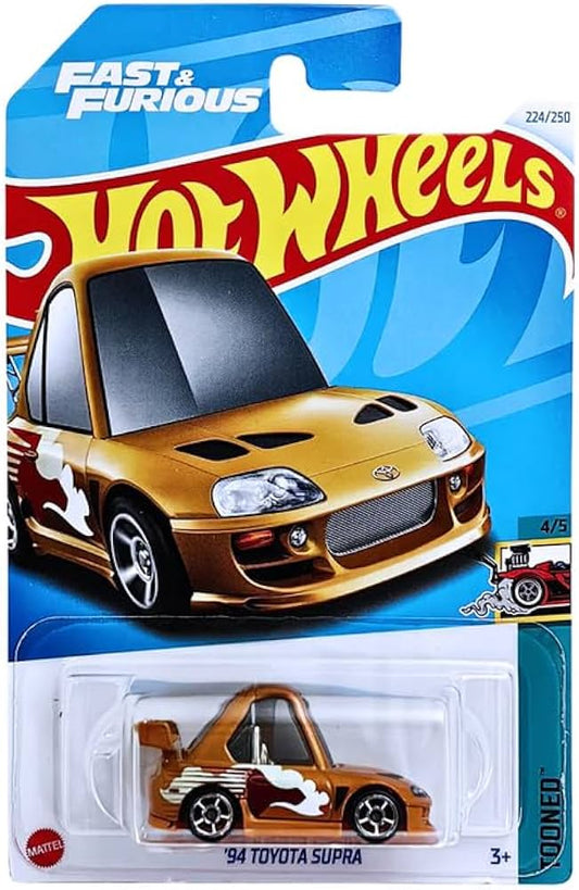 Hot Wheels 94 Toyota Supra Tooned Ages 3