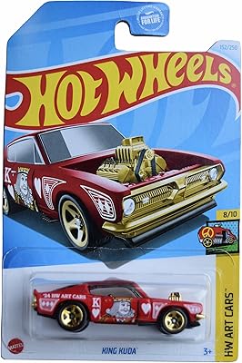 HOT WHEELS KING KUDA RED 2024 Series HW ART CARS KING